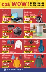 Gazetka promocyjna Aldi - COŚ do domu i nie tylko - Gazetka - ważna od 01.07 do 01.07.2023 - strona 4 - produkty: Odkurzacz, Gin, Gra, Słuchawki, Kurtka, Oczyszczacz powietrza, Słuchawki bezprzewodowe, Płaszcz, Fa