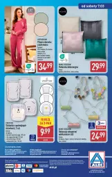 Gazetka promocyjna Aldi - Artykuły przemysłowe i tekstylia - Gazetka - ważna od 07.03 do 07.03.2026 - strona 14 - produkty: Por, Chia, Poduszka dekoracyjna, O nas, Szklanka, Biuro, Cappuccino, Poduszka, Piżama, Fa