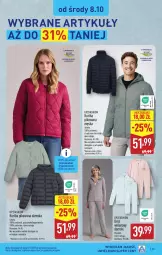 Gazetka promocyjna Aldi - Pełna oferta - Gazetka - ważna od 11.10 do 11.10.2025 - strona 25 - produkty: Kurtka, Dres, Fa