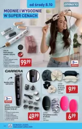 Gazetka promocyjna Aldi - Pełna oferta - Gazetka - ważna od 11.10 do 11.10.2025 - strona 26 - produkty: Por, Carrera, Szczotka, Szczotka do włosów, Szynka, Torba, Maszynka, Suszarka