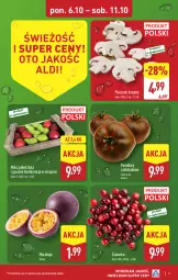 Gazetka promocyjna Aldi - Pełna oferta - Gazetka - ważna od 11.10 do 11.10.2025 - strona 5 - produkty: Piec, Pieczarki krojone, Gala, Pomidory