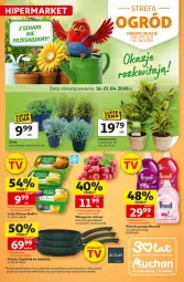 Gazetka promocyjna Auchan - Gazetka 30 Lat Hipermarket Auchan - Gazetka - ważna od 22.04 do 22.04.2026 - strona 1 - produkty: Płyn do prania, Lody, Laur, Perwoll, Wino