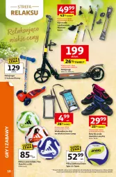 Gazetka promocyjna Auchan - Gazetka 30 Lat Hipermarket Auchan - Gazetka - ważna od 22.04 do 22.04.2026 - strona 10 - produkty: Por, Noż, Telefon, Buty do wody, Buty, Kije, Adidas, Disney, Hulajnoga