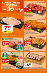 Gazetka promocyjna Auchan - Gazetka 30 Lat Hipermarket Auchan - Gazetka - ważna od 22.04 do 22.04.2026 - strona 16 - produkty: Gulasz wołowy, Szynka wieprzowa, Stek, Przyprawy, Szynka, Burger, Boczek, Grill