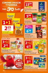 Gazetka promocyjna Auchan - Gazetka 30 Lat Hipermarket Auchan - Gazetka - ważna od 22.04 do 22.04.2026 - strona 24 - produkty: Tchibo, Ser, Gra, Gerber, Kawa mielona, Kawa, Dżem, Sante, Serek, Dzieci, Danio, Deser, Granola, Herbapol