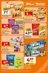 Gazetka promocyjna Auchan - Gazetka 30 Lat Hipermarket Auchan - Gazetka - ważna od 22.04 do 22.04.2026 - strona 25 - produkty: Earl Grey, Praliny, Lindor, Galaretka, Toffifee, Delecta, Herbata, Gala, Nimm2