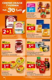 Gazetka promocyjna Auchan - Gazetka 30 Lat Hipermarket Auchan - Gazetka - ważna od 22.04 do 22.04.2026 - strona 26 - produkty: Lubella, Ketchup, Koncentrat pomidorowy, Makaron, Sos, Gin, Bell, Pasztet, Kotlin, Tuńczyk, Bella, Pudliszki, Olej, Fa