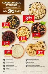 Gazetka promocyjna Auchan - Gazetka 30 Lat Hipermarket Auchan - Gazetka - ważna od 22.04 do 22.04.2026 - strona 28 - produkty: Mieszanka studencka, Chipsy, Daktyle, Sezam, Owoce, Frytki