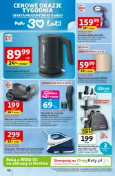 Gazetka promocyjna Auchan - Gazetka 30 Lat Hipermarket Auchan - Gazetka - ważna od 22.04 do 22.04.2026 - strona 42 - produkty: Teleskop, Odkurzacz, Top, Philips, Rura, Maszynka do mielenia, Waga łazienkowa, Czajnik, Warka, Szynka, Tefal, Silan, Szatkownica, Maszynka, Zelmer, Waga, Stacja pary, Parownica, Fa