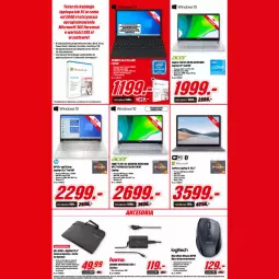 Gazetka promocyjna Media Markt - Gazetka Media Markt - Gazetka - ważna od 30.11 do 30.11.2021 - strona 10 - produkty: Top, Ser, Por, Gra, Torba na laptopa, Surf, Tarka, Mysz bezprzewodowa, Logitech, Torba, Mysz, Pentium, Procesor, Bateria, Waga, Sprzedawcy, Intel, HP, Fa