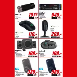 Gazetka promocyjna Media Markt - Gazetka Media Markt - Gazetka - ważna od 30.11 do 30.11.2021 - strona 8 - produkty: Top, Por, Gra, Razer, Logitech, Sport, Mysz, Komputer