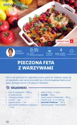 Gazetka promocyjna Lidl - KATALOG GRECKI - Gazetka - ważna od 19.03 do 19.03.2022 - strona 10 - produkty: Piec, Cebula, Warzywa, Ser, Por, Oliwki, Papryka, Pomidorki, Kret, Papryka żółta, Talerz, Feta, Bazyl, Chleb, Bazylia