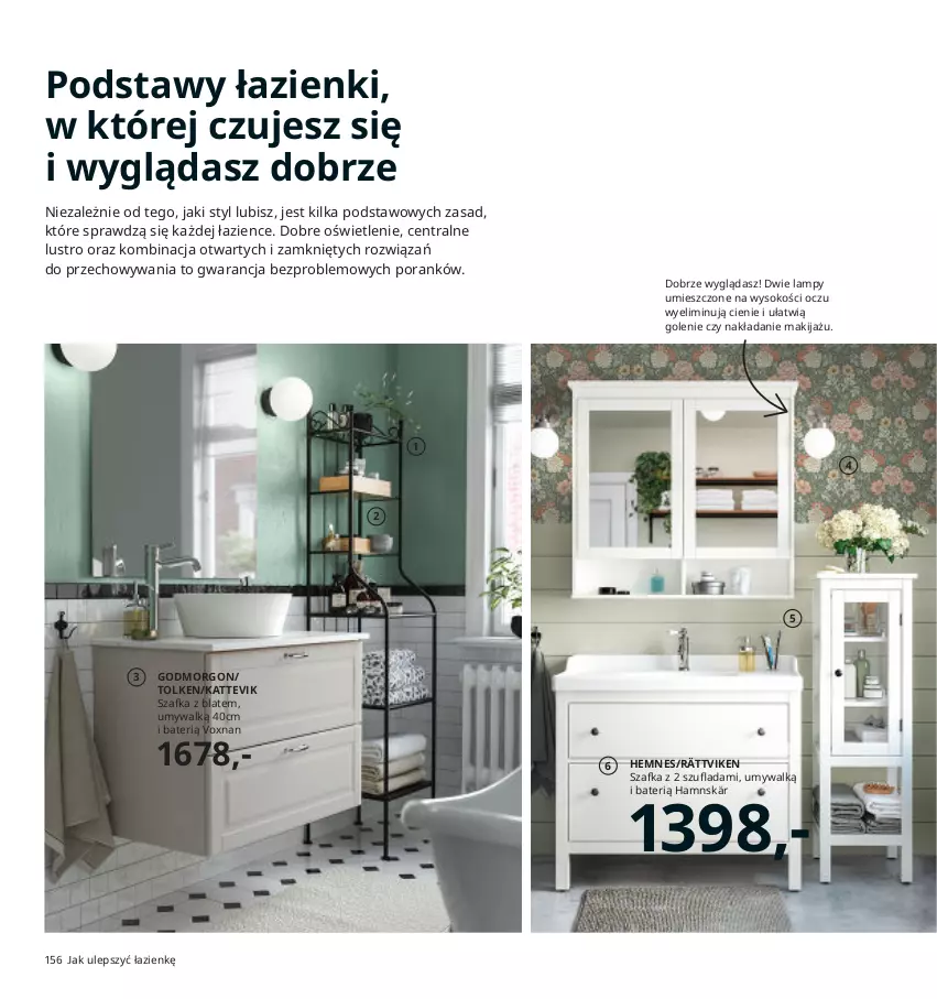 Gazetka promocyjna Ikea - Ikea 2021 - ważna 01.01 do 31.12.2021 - strona 156 - produkty: Hemnes, Lustro, Makijaż, Por, Sok, Szafka