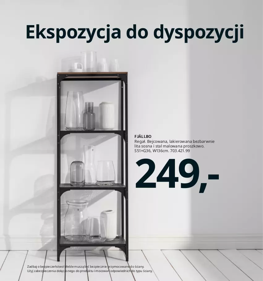 Gazetka promocyjna Ikea - Ikea 2021 - ważna 01.01 do 31.12.2021 - strona 167 - produkty: Lakier, Meble, Mus, Piec, Regał, Sos