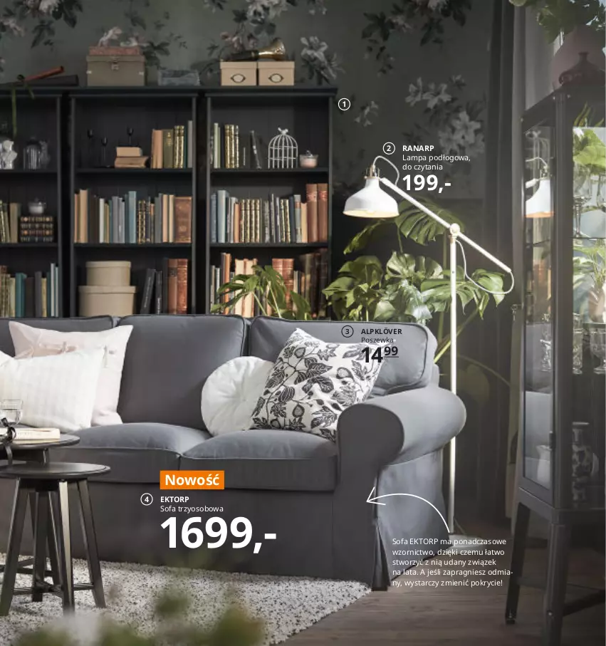 Gazetka promocyjna Ikea - Ikea 2021 - ważna 01.01 do 31.12.2021 - strona 230 - produkty: Ektorp, Fa, Lampa, Lampa podłogowa, Poszewka, Sofa