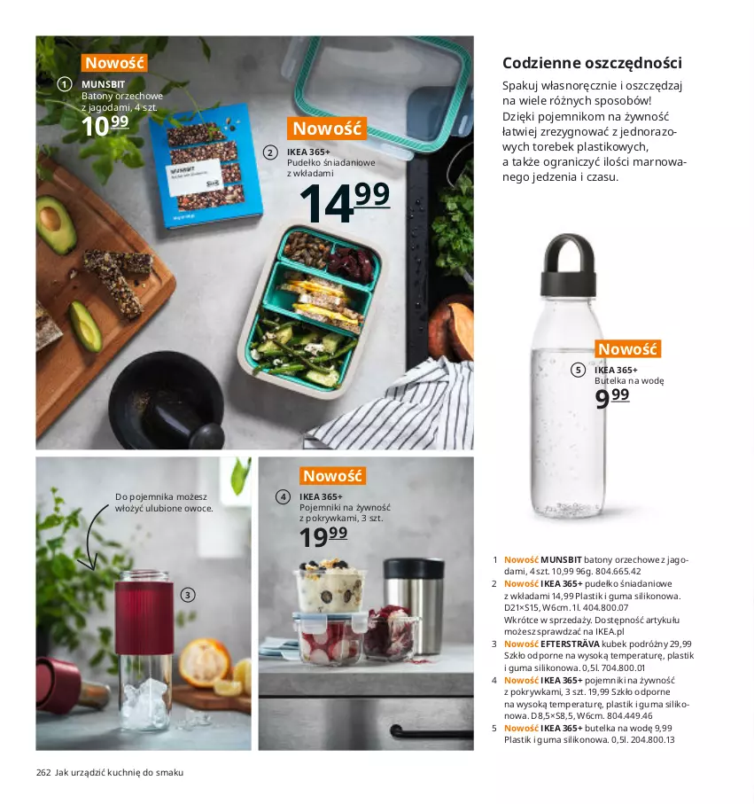 Gazetka promocyjna Ikea - Ikea 2021 - ważna 01.01 do 31.12.2021 - strona 262 - produkty: Baton, Danio, Gra, Kubek, Owoce, Pojemnik, Por, Pudełko, Sok