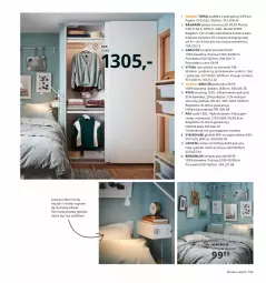 Gazetka promocyjna Ikea - Ikea 2021 - Gazetka - ważna od 31.12 do 31.12.2021 - strona 103 - produkty: Por, Pax, Gra, Szezlong, Papier, Rama, Pościel, Głośnik, Granat, Stolik, Poszewka, Materac, Tera, Ramka, Wełna, Pudełko, Szafa, Rama łóżka, Płyta, Symfonisk, Komplet pościeli, Obraz, Poduszka, Lampa, Lampa ścienna, Fa