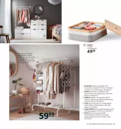 Gazetka promocyjna Ikea - Ikea 2021 - Gazetka - ważna od 31.12 do 31.12.2021 - strona 163 - produkty: Ubrania, Por, Papier, Wieszak, Kosz, T-shirt, Komoda, Moda, Pudełko, Płyta, Lakier, Płyta wiórowa