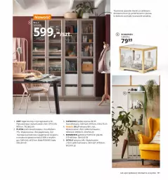 Gazetka promocyjna Ikea - Ikea 2021 - Gazetka - ważna od 31.12 do 31.12.2021 - strona 191 - produkty: Witryna, Por, Papier, Szafa dwudrzwiowa, Gablotka, Regał, Półka, Szafa, Płyta, Billy, Drzwi, Płyta wiórowa, Fa