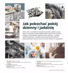 Gazetka promocyjna Ikea - Ikea 2021 - Gazetka - ważna od 31.12 do 31.12.2021 - strona 217 - produkty: Pled, Sos, Koc, Dinera, Stół, Sofa, Poszewka, Talerzyk, Talerz, Wełna, Dzieci, Pokój dzienny, Dywan, Lakier, Fa