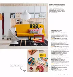 Gazetka promocyjna Ikea - Ikea 2021 - Gazetka - ważna od 31.12 do 31.12.2021 - strona 227 - produkty: Sos, Ser, Noż, Koc, Hot dog, Stolik, Stół, Sofa, Pojemnik, Krzesełko do karmienia, Materac, Tera, Talerzyk, Talerz, Dzieci, Płyta, Krzesło, Deser, Siedzisko, Fotel, Pokój dzienny, Poduszka, Karmi, Lampa, Meble, Lakier, Lampa wisząca, Fa