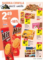 Gazetka promocyjna Intermarche - Zwyciężamy - Gazetka - ważna od 21.06 do 21.06.2021 - strona 30 - produkty: Ciastka, Schogetten, Chabrior, Słodka Chwila, Wawel, Czekolada, Baton, Pianka w czekoladzie