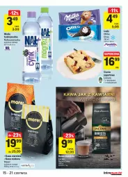 Gazetka promocyjna Intermarche - Zwyciężamy - Gazetka - ważna od 21.06 do 21.06.2021 - strona 37 - produkty: Nałęczowianka, Kawa ziarnista, Jogurt, Kawa mielona, Kawa, Lody, Ciasto jogurtowe, Jacobs, Woda, Oreo, Milka