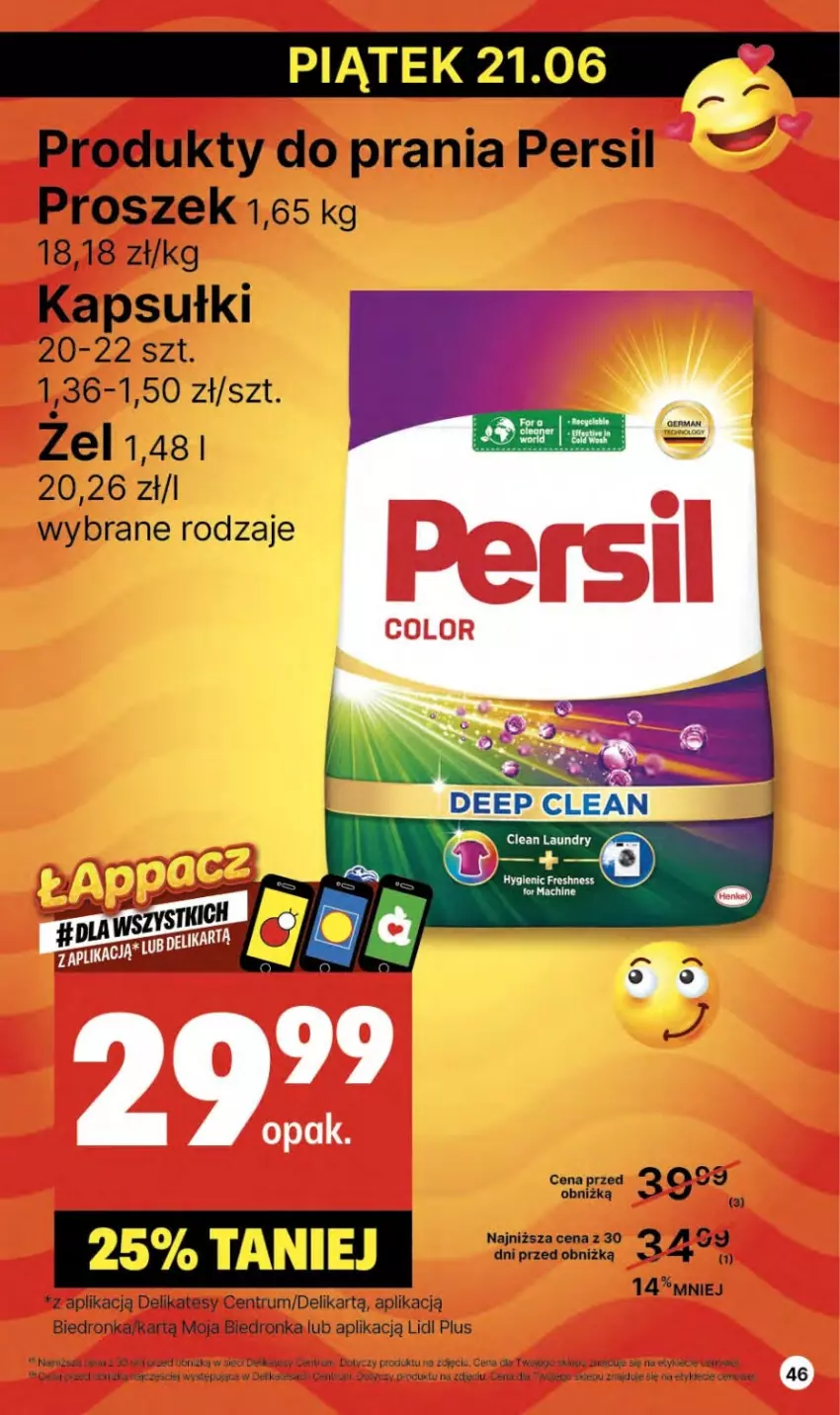 Gazetka promocyjna Delikatesy Centrum - NOWA GAZETKA Delikatesy Centrum od 20 czerwca! 20-26.06.2024 - ważna 20.06 do 26.06.2024 - strona 46 - produkty: Dron, Olej, Persil, Rum