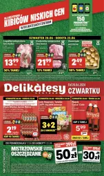 Gazetka promocyjna Delikatesy Centrum - NOWA GAZETKA Delikatesy Centrum od 20 czerwca! 20-26.06.2024 - Gazetka - ważna od 26.06 do 26.06.2024 - strona 1 - produkty: Piwa, Piwo, Ser, Rum, Gra, BIC, Karkówka wieprzowa, KOBO, Ziemniaki, Coca-Cola, Warka, Dron, Waga, Napój