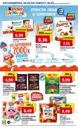 Gazetka promocyjna Lidl - GAZETKA - Gazetka - ważna od 05.02 do 05.02.2022 - strona 28 - produkty: Ser, Por, Orzeszki, Rakieta, Kinder Bueno, Stek, Mleczko, Czekolada, Galaretki, Rodzynki, Deser, Gala, Kinder