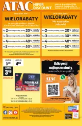 Gazetka promocyjna Auchan - Gazetka ATAC Hiper Discount - Gazetka - ważna od 20.05 do 20.05.2026 - strona 4 - produkty: Ser, Gra, Telefon