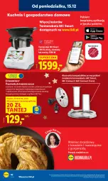Gazetka promocyjna Lidl - GAZETKA - Gazetka - ważna od 21.12 do 21.12.2025 - strona 13 - produkty: Sos, Kuchnia, Wieniec, Mascarpone, Robot, Pokrywa