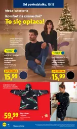 Gazetka promocyjna Lidl - GAZETKA - Gazetka - ważna od 21.12 do 21.12.2025 - strona 20 - produkty: Gin, Kosz, Koszulka, Moda, Legginsy, Bluza, LG
