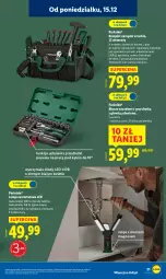 Gazetka promocyjna Lidl - GAZETKA - Gazetka - ważna od 21.12 do 21.12.2025 - strona 27 - produkty: Parkside, Top, Przewód, Taśma miernicza, Młotek, Młot, Szpic, Poziomica, Lampa