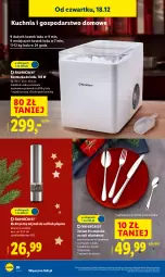 Gazetka promocyjna Lidl - GAZETKA - Gazetka - ważna od 21.12 do 21.12.2025 - strona 36 - produkty: Noż, Kuchnia, Stek, Młynek, Pojemnik, Pieprz