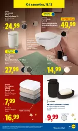 Gazetka promocyjna Lidl - GAZETKA - Gazetka - ważna od 21.12 do 21.12.2025 - strona 41 - produkty: Por, Gra, Deska sedesowa, Dywanik łazienkowy, Dywanik, Rama, Szczotka, Kosz, Pojemnik, Kosz łazienkowy, Ręcznik, Mydelniczka, Kubek, Mydło, Dozownik, Dywan