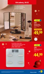 Gazetka promocyjna Lidl - GAZETKA - Gazetka - ważna od 21.12 do 21.12.2025 - strona 45 - produkty: Top, Waga, Lustro