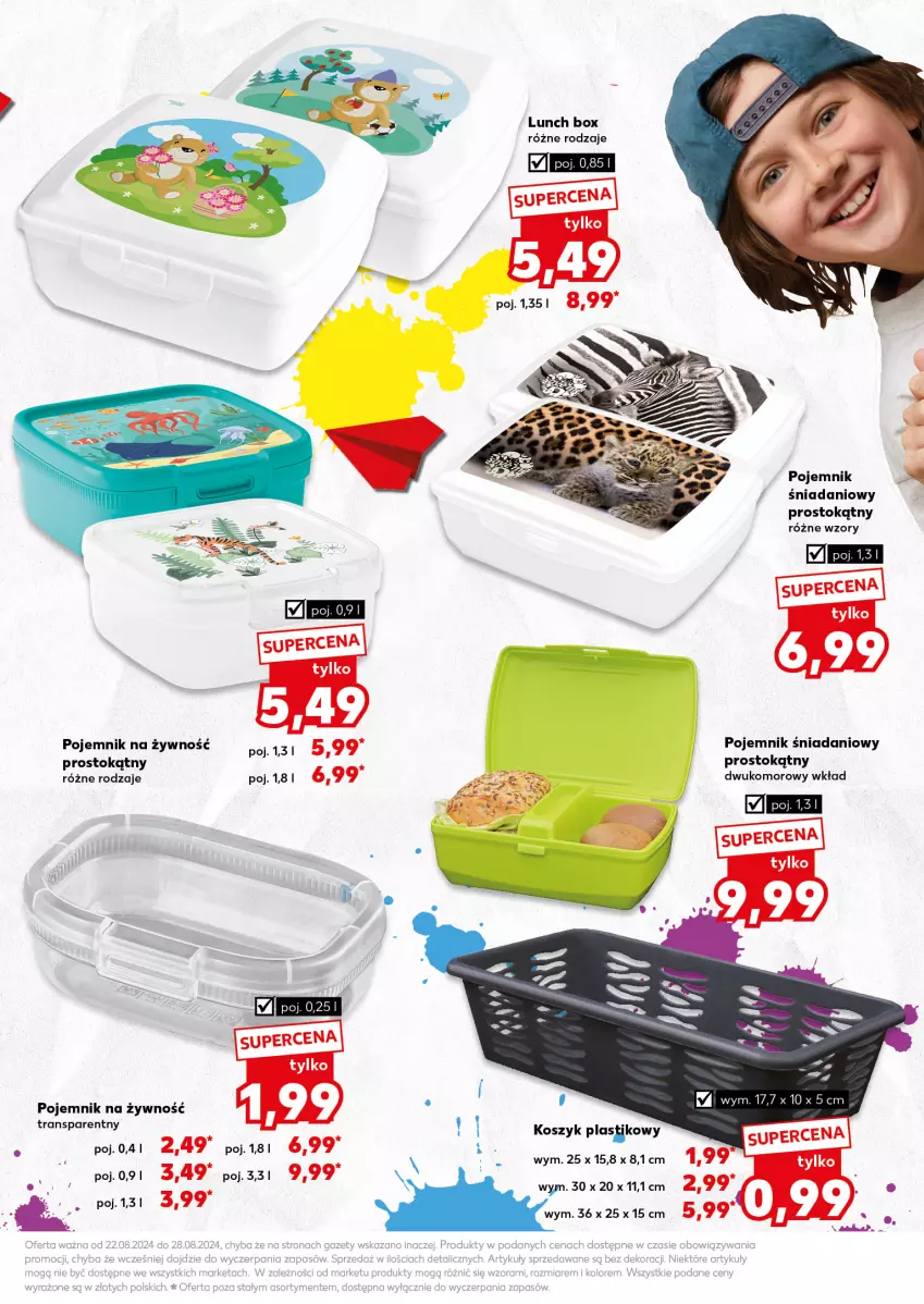 Gazetka promocyjna Kaufland - Kaufland - ważna 27.08 do 04.09.2024 - strona 39 - produkty: Danio, Lunch box, Pojemnik, Tran