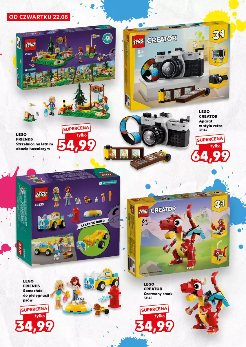 Gazetka promocyjna Kaufland - Kaufland - ważna 27.08 do 04.09.2024 - strona 42 - produkty: LEGO, LEGO Friends, Samochód, Znicz