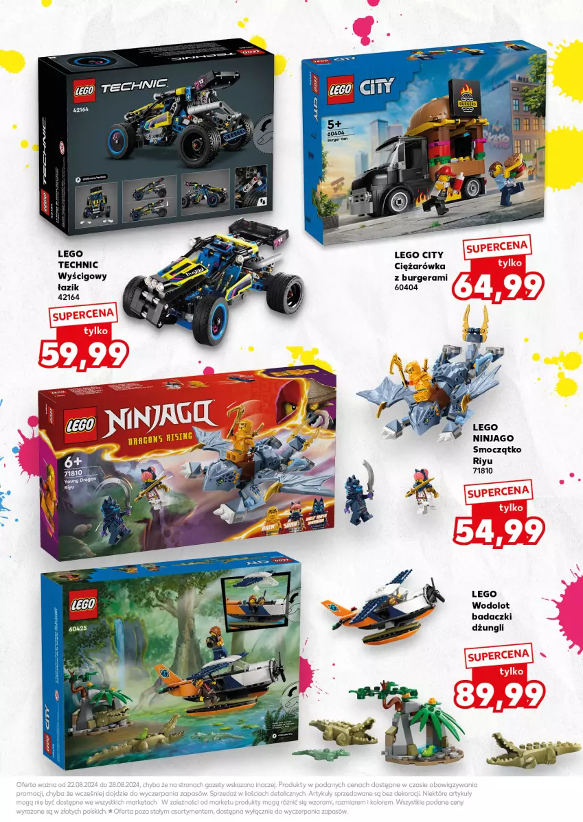 Gazetka promocyjna Kaufland - Kaufland - ważna 27.08 do 04.09.2024 - strona 43 - produkty: Burger, LEGO, LEGO City, Odol