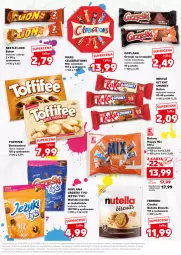 Gazetka promocyjna Kaufland - Kaufland - Gazetka - ważna od 04.09 do 04.09.2024 - strona 5 - produkty: Goplana, Kit Kat, Ciastka, Nutella, Cukier, Jeżyki, Lion, LANA, Grześki, Czekolada, Mars, Toffifee, Ferrero, Baton, Bomboniera, Masło, Masło orzechowe