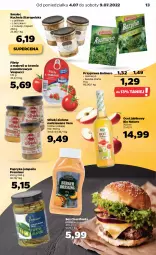 Gazetka promocyjna Netto - Artykuły spożywcze - Gazetka - ważna od 09.07 do 09.07.2022 - strona 13 - produkty: Oliwki zielone, Sos, Kuchnia Staropolska, Oliwki, Papryka, Kuchnia, Tarta, Smalec, Bazyl, Papryka jalapeño, Bazylia, Ocet