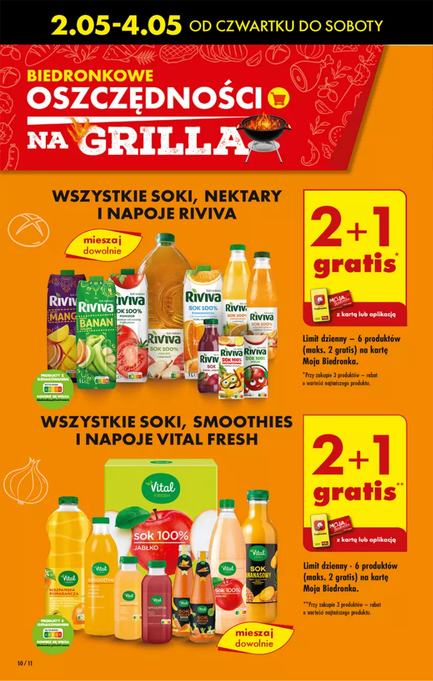 Gazetka promocyjna Biedronka - Od czwartku - ważna 02.05 do 08.05.2024 - strona 10 - produkty: Dron, Gra, Napoje, Nektar, Smoothie, Sok