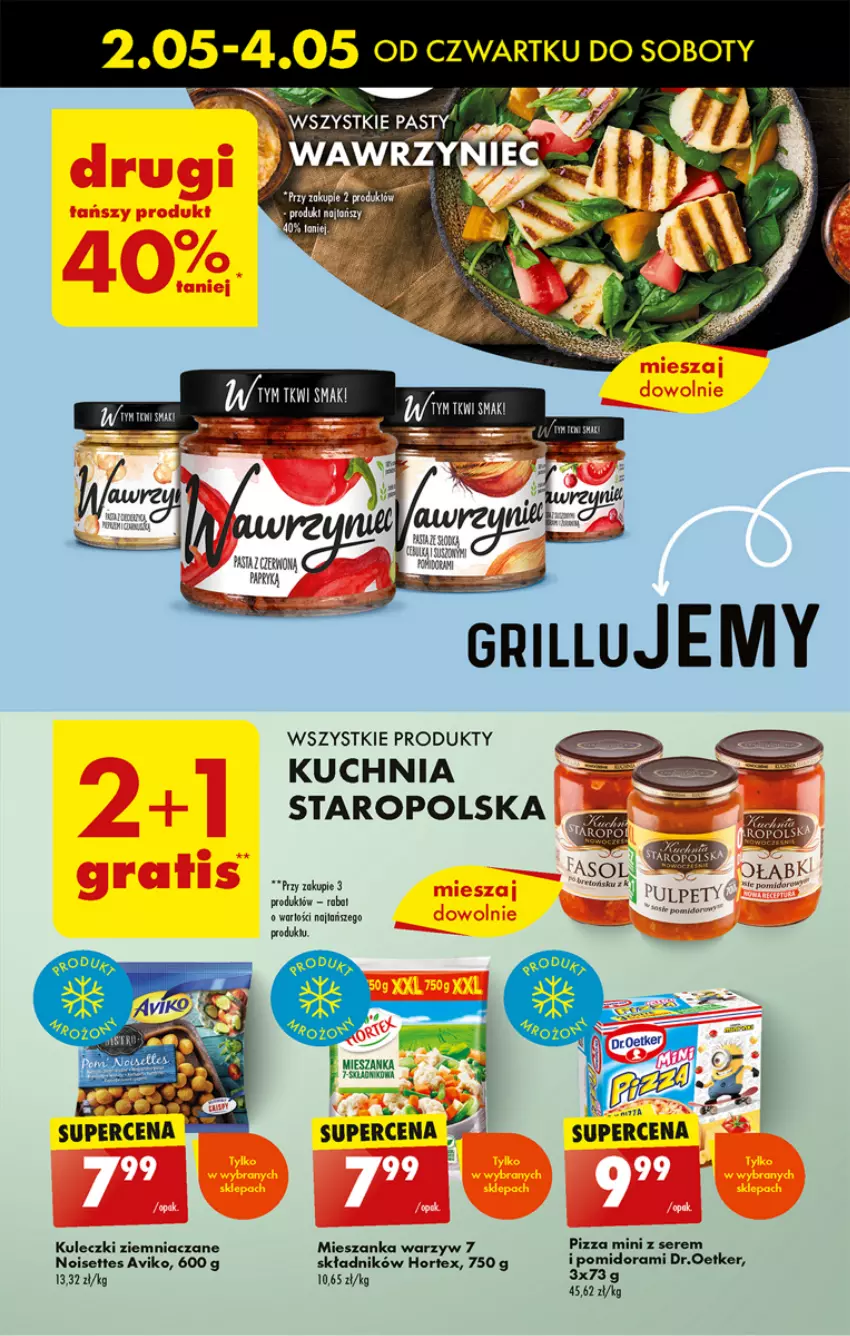 Gazetka promocyjna Biedronka - Od czwartku - ważna 02.05 do 08.05.2024 - strona 43 - produkty: Hortex, Kuchnia, Kuchnia Staropolska, Mieszanka warzyw, Pizza, Ser