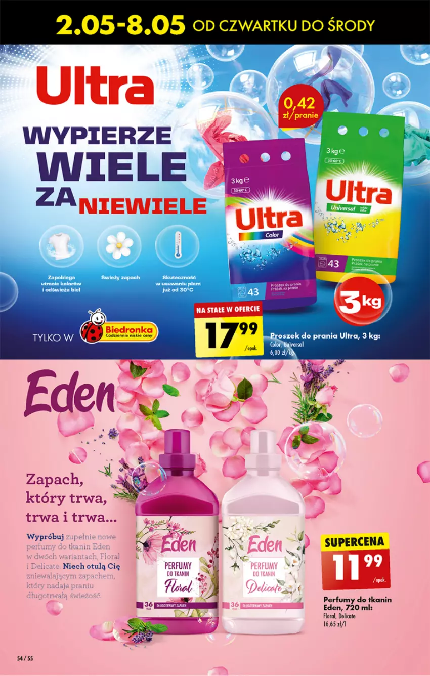 Gazetka promocyjna Biedronka - Od czwartku - ważna 02.05 do 08.05.2024 - strona 58 - produkty: Flora, Perfum