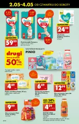 Gazetka promocyjna Biedronka - Od czwartku - Gazetka - ważna od 08.05 do 08.05.2024 - strona 52 - produkty: Mus, Pampers, Papier, Majtki, Dada, Chusteczki, Dzieci, Pieluchomajtki, Nektar, Chusteczki nawilzane, HP, Fa