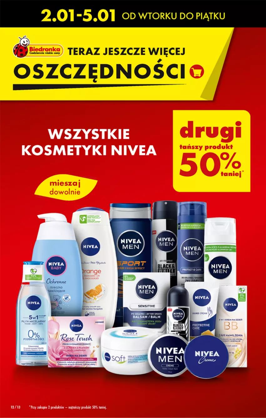 Gazetka promocyjna Biedronka - Od poniedzialku - ważna 08.01 do 13.01.2024 - strona 12 - produkty: Fa, Płyn micelarny, Salami, Tera