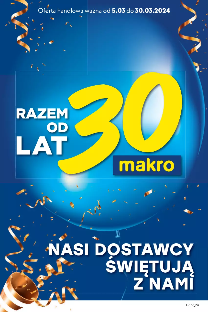 Gazetka promocyjna Makro - Katalog Dostawcy - ważna 05.03 do 30.03.2024 - strona 1