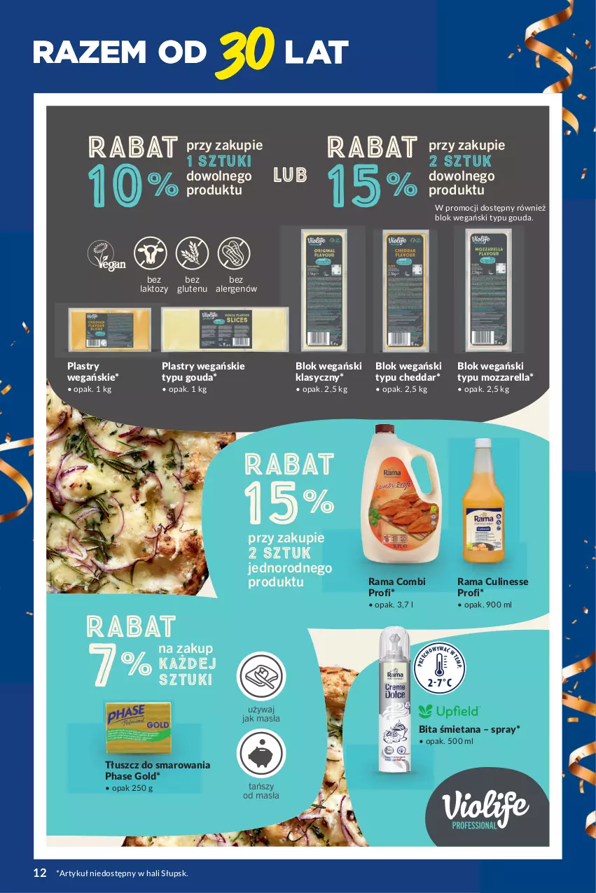 Gazetka promocyjna Makro - Katalog Dostawcy - ważna 05.03 do 30.03.2024 - strona 12 - produkty: Cheddar, Gouda, Mozzarella, Rama