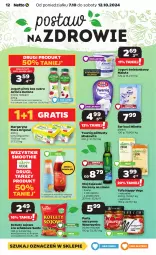 Gazetka promocyjna Netto - Artykuły spożywcze - Gazetka - ważna od 12.10 do 12.10.2024 - strona 12 - produkty: Kujawski, Ser, Gin, Gra, Danone, Twaróg, Ostropes, Jogurt, Stek, Pasta warzywna, Mlekovita, Activia, Tofu, Sante, Margaryna, Ser kozi, Kotlet, Smoothie, Twaróg półtłusty, Flora, Olej, Jogurt pitny, Mleko